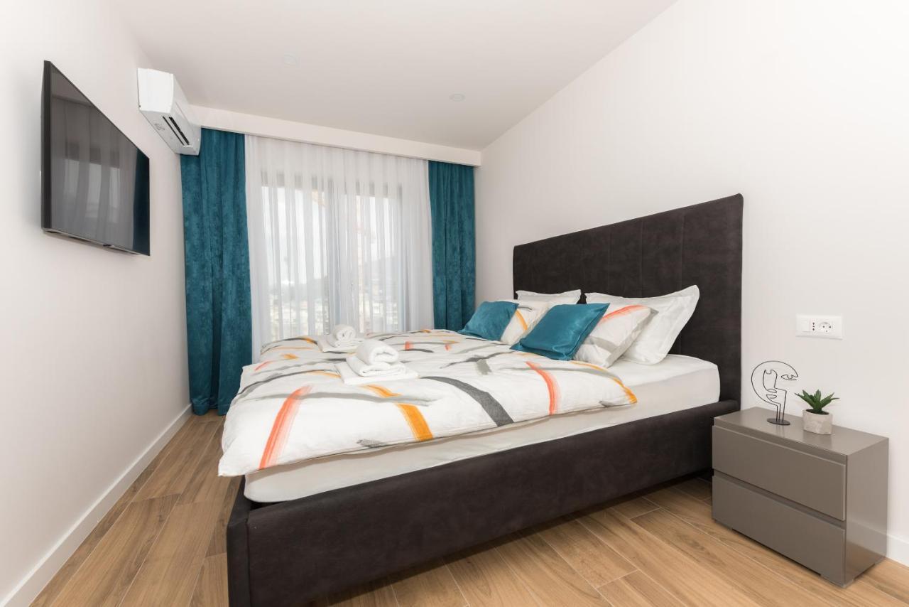 Luxury Adria Sea & City View Apartment Μακάρσκα Εξωτερικό φωτογραφία