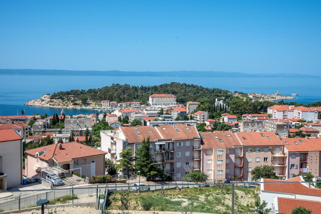 Luxury Adria Sea & City View Apartment Μακάρσκα Εξωτερικό φωτογραφία