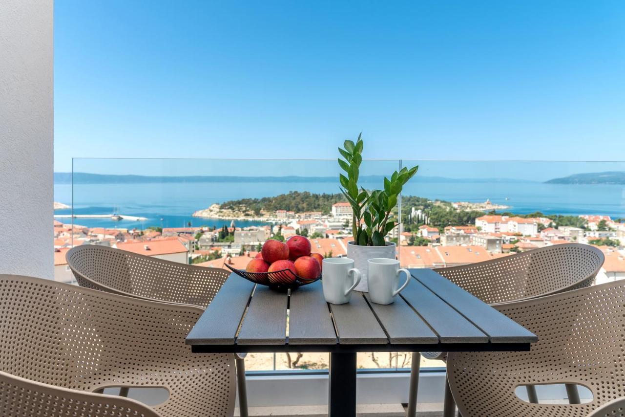 Luxury Adria Sea & City View Apartment Μακάρσκα Εξωτερικό φωτογραφία