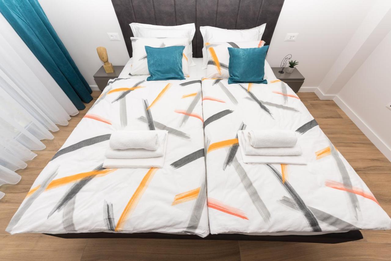 Luxury Adria Sea & City View Apartment Μακάρσκα Εξωτερικό φωτογραφία